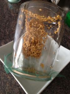 Oriental Mustard seeds after soaking and first rinse. 